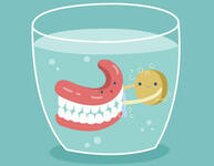 私マウスピースして寝てるんだけど