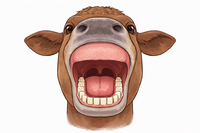 動物はどうなんだろ？鼻呼吸？口呼吸？牛、馬、犬調べてみたよ